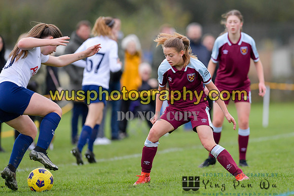 20211106-094150 Tottenham Hotspur Women FC JTP U16 v West Ham United Academy Girls U16