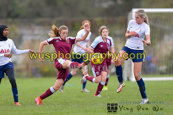 20211106-094329 Tottenham Hotspur Women FC JTP U16 v West Ham United Academy Girls U16