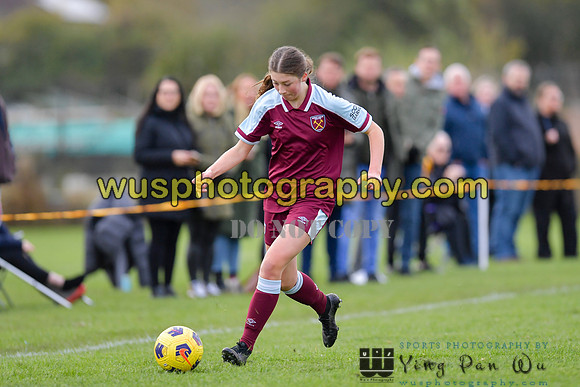 20211106-093831 Tottenham Hotspur Women FC JTP U16 v West Ham United Academy Girls U16