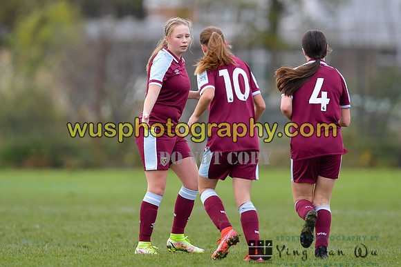 20211106-093635 Tottenham Hotspur Women FC JTP U16 v West Ham United Academy Girls U16