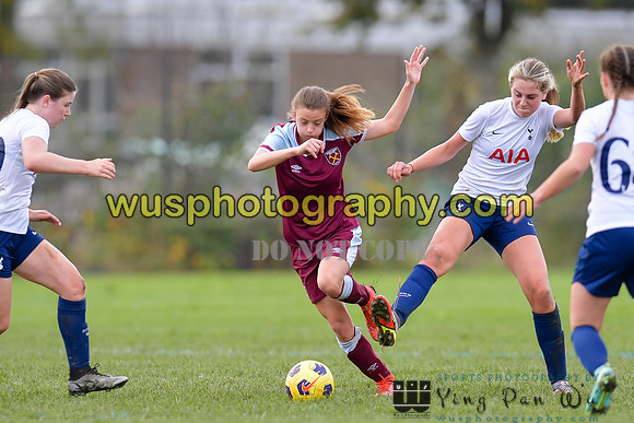 20211106-095124 Tottenham Hotspur Women FC JTP U16 v West Ham United Academy Girls U16