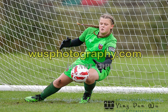 20211106-091746 Tottenham Hotspur Women FC JTP U16 v West Ham United Academy Girls U16