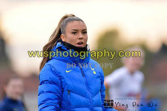 20211106-084508B Tottenham Hotspur Women FC JTP U16 v West Ham United Academy Girls U16