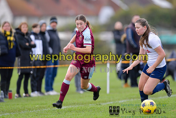 20211106-093832 Tottenham Hotspur Women FC JTP U16 v West Ham United Academy Girls U16