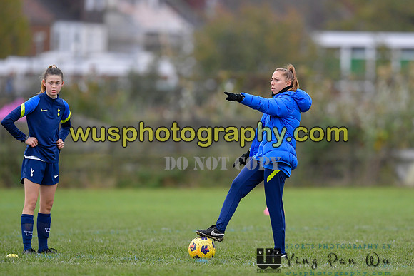 20211106-085711 Tottenham Hotspur Women FC JTP U16 v West Ham United Academy Girls U16