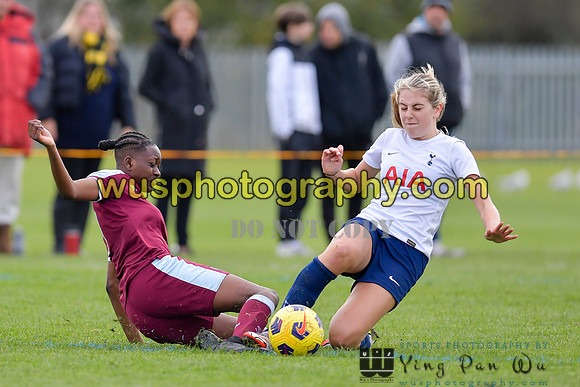 20211106-093306A Tottenham Hotspur Women FC JTP U16 v West Ham United Academy Girls U16