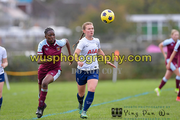 20211106-095009 Tottenham Hotspur Women FC JTP U16 v West Ham United Academy Girls U16