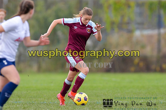 20211106-093612 Tottenham Hotspur Women FC JTP U16 v West Ham United Academy Girls U16