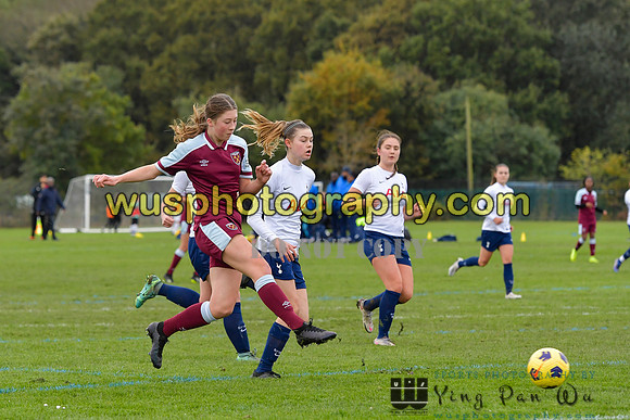 20211106-094253 Tottenham Hotspur Women FC JTP U16 v West Ham United Academy Girls U16