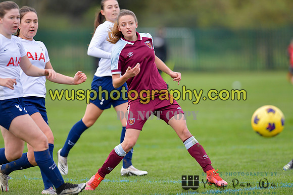 20211106-093620F Tottenham Hotspur Women FC JTP U16 v West Ham United Academy Girls U16