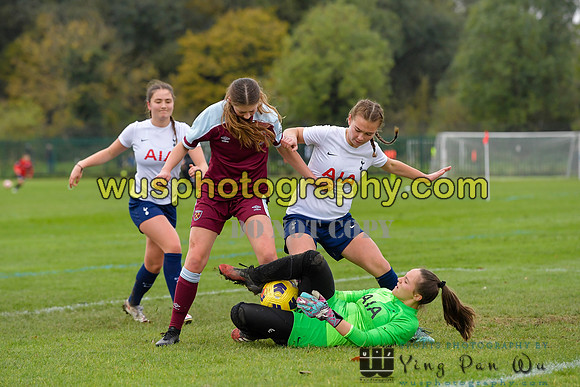 20211106-094257 Tottenham Hotspur Women FC JTP U16 v West Ham United Academy Girls U16