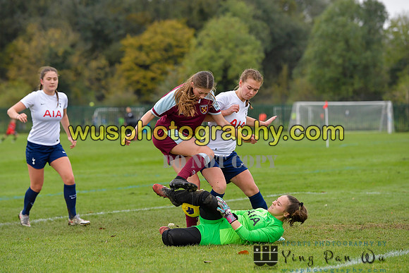 20211106-094256C Tottenham Hotspur Women FC JTP U16 v West Ham United Academy Girls U16