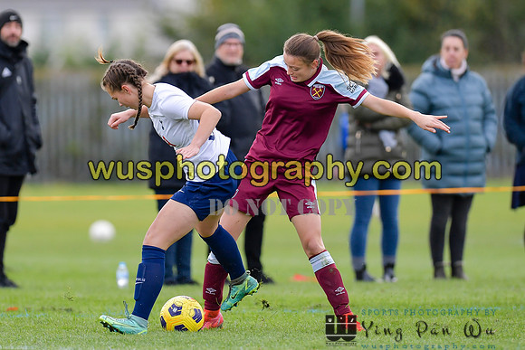 20211106-093420C Tottenham Hotspur Women FC JTP U16 v West Ham United Academy Girls U16