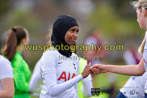 20211106-092551 Tottenham Hotspur Women FC JTP U16 v West Ham United Academy Girls U16