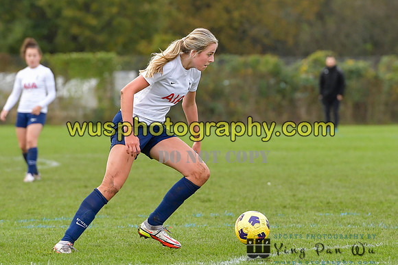 20211106-093837 Tottenham Hotspur Women FC JTP U16 v West Ham United Academy Girls U16