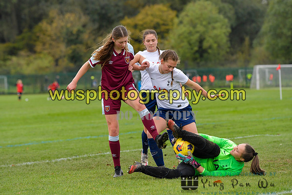 20211106-094257B Tottenham Hotspur Women FC JTP U16 v West Ham United Academy Girls U16