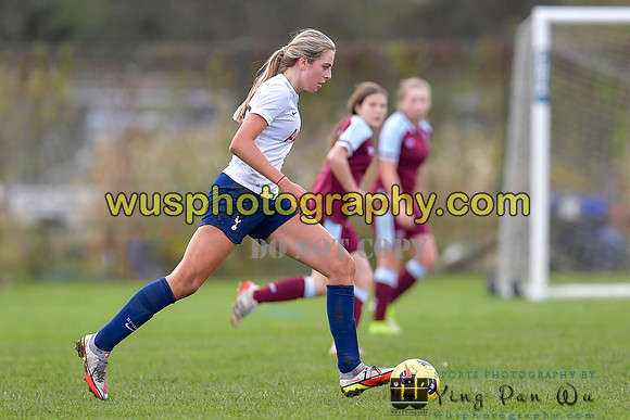 20211106-095157 Tottenham Hotspur Women FC JTP U16 v West Ham United Academy Girls U16