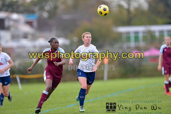 20211106-095009A Tottenham Hotspur Women FC JTP U16 v West Ham United Academy Girls U16