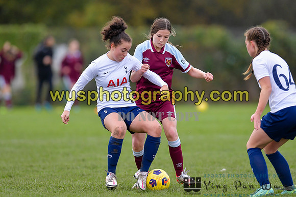 20211106-094635A Tottenham Hotspur Women FC JTP U16 v West Ham United Academy Girls U16