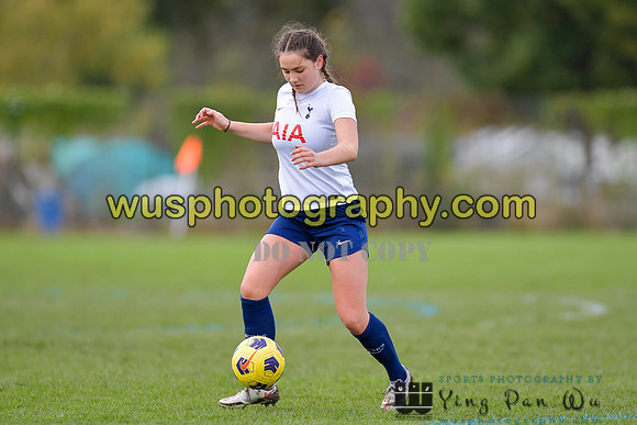 20211106-093828 Tottenham Hotspur Women FC JTP U16 v West Ham United Academy Girls U16