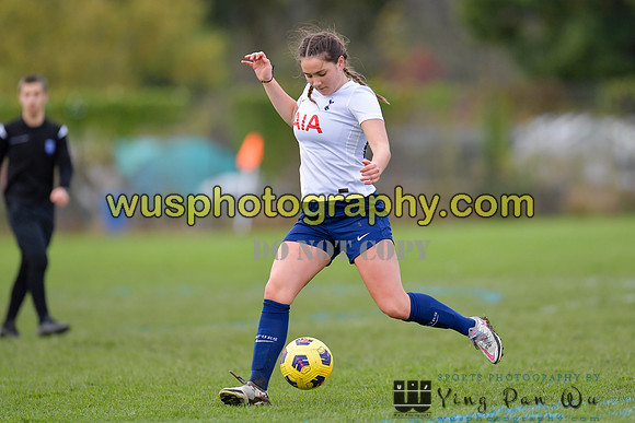 20211106-093828A Tottenham Hotspur Women FC JTP U16 v West Ham United Academy Girls U16