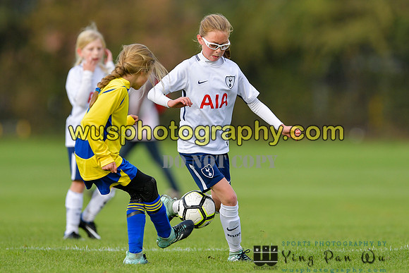 20171028-105445 Tottenham Hotspur Girls U11 v St Albans City Youth Girls U11 South