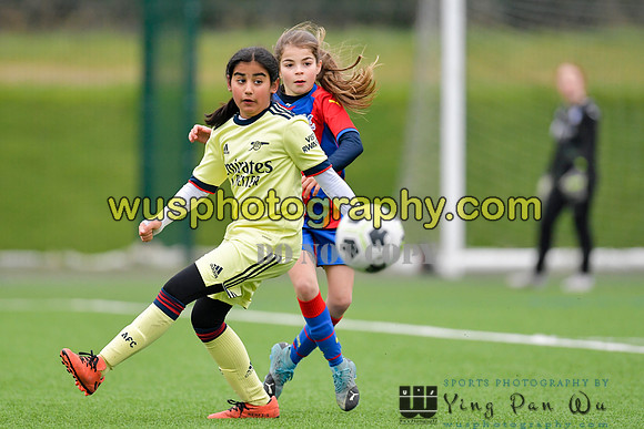 20220122-150112D Crystal Palace FC Girls U12 v Arsenal FC Girls U12