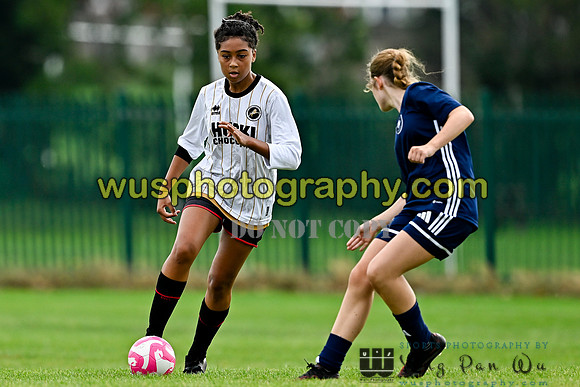 20250920-115239 AFC Greenwich Borough Girls Academy U14 v Millwall Lionesses Academy U14