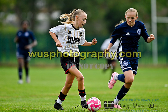 20250920-115242 AFC Greenwich Borough Girls Academy U14 v Millwall Lionesses Academy U14