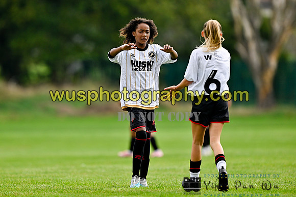 20250920-115251 AFC Greenwich Borough Girls Academy U14 v Millwall Lionesses Academy U14
