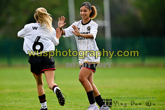20250920-115248A AFC Greenwich Borough Girls Academy U14 v Millwall Lionesses Academy U14