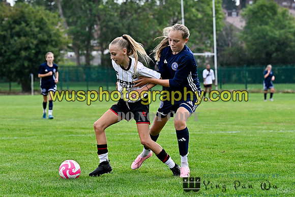 20250920-115017 AFC Greenwich Borough Girls Academy U14 v Millwall Lionesses Academy U14
