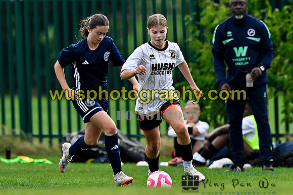 20250920-115234 AFC Greenwich Borough Girls Academy U14 v Millwall Lionesses Academy U14