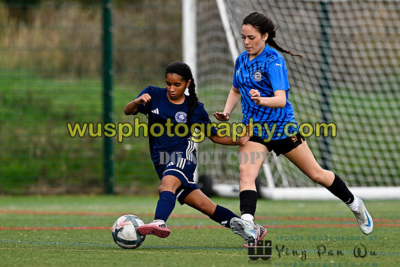 20250920-133151A AFC Greenwich Borough Girls Academy U16 v Soccer Elite FA Girls U16