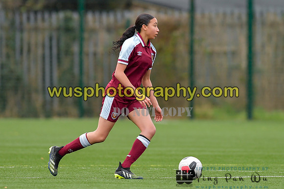 20211211-120618A West Ham United Academy Girls U16 v London Bees Academy U16