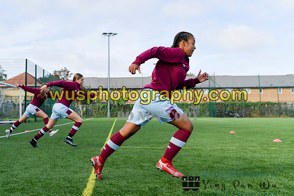 20220924-095556A West Ham United Academy Girls U15 v Tottenham Hotspur Women FC Academy U15