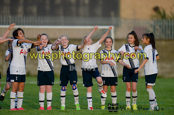 20160505-194710 Tottenham Hotspur Girls U12 and U13 v Årvoll IL Girls U12 and U13