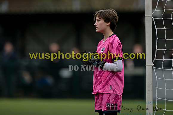 20250222-104832 Millwall Lionesses U12 v New Level Soccer Girls U12