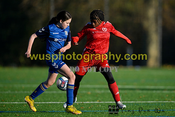 20221210-121519 Welling United FC Girls U13 v Hashtag United FC Girls U13
