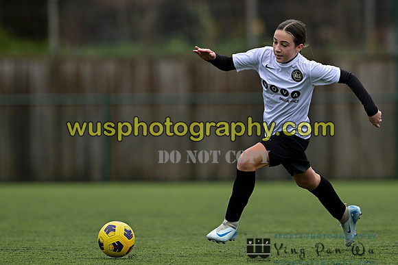 20250222-104703 Millwall Lionesses U12 v New Level Soccer Girls U12