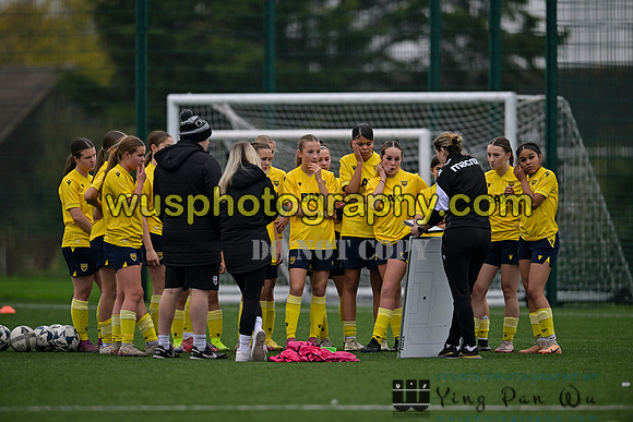 20241109-094453 West Ham United Performance Claret Girls U14 v Oxford United Girls U14