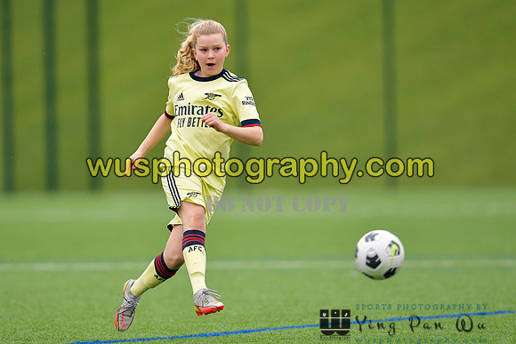 20220122-142502C Crystal Palace FC Girls U12 v Arsenal FC Girls U12