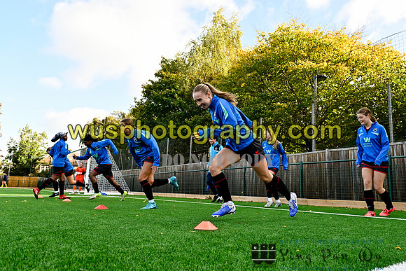 20251004-094025 Millwall Lionesses U18 v London Football School Girls U18