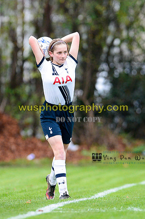 20151128-114417-2 Tottenham Hotspur Girls U14 v Hoddesdon Owls U14