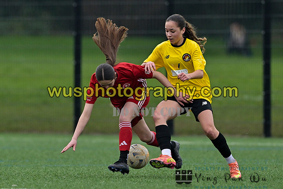 20250215-145929 Welling United Academy Girls U16 v Ebbsfleet United Girls U16