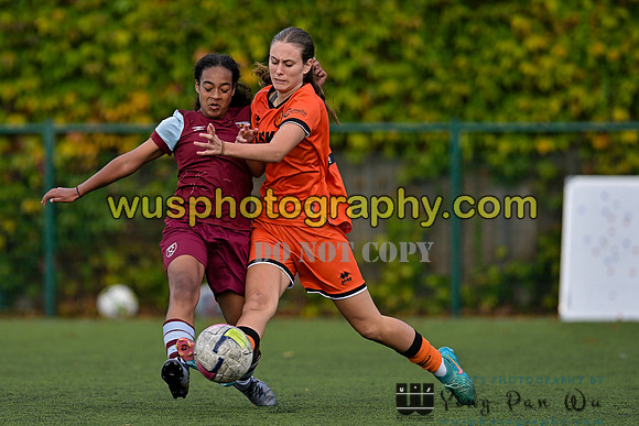 20240928-115315B Millwall Lionesses U18 v West Ham United Development U18