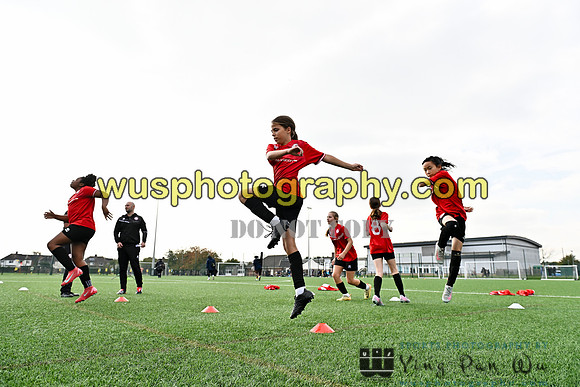 20251011-131222 Woking FC Girls U12 v Hartland Girls Academy U12