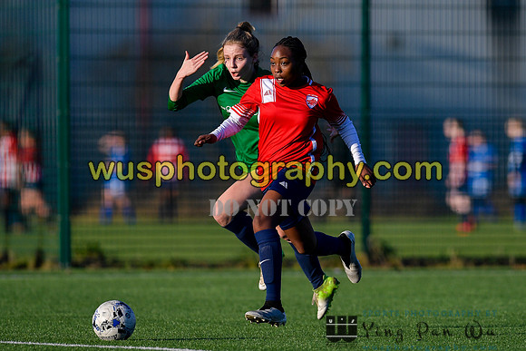 20220116-141855B AFC Leyton v Richmond Park U21 Women