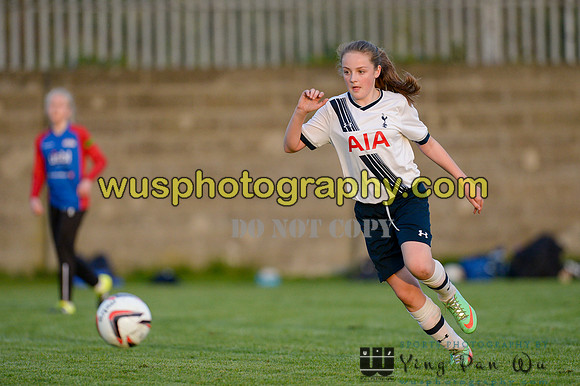 20160505-195328 Tottenham Hotspur Girls U12 and U13 v Årvoll IL Girls U12 and U13