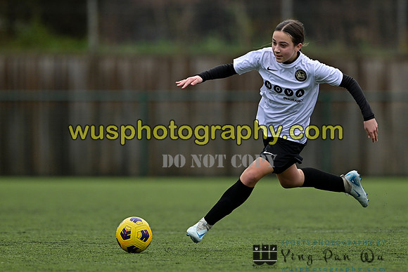 20250222-104703A Millwall Lionesses U12 v New Level Soccer Girls U12